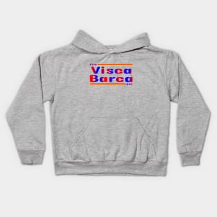 Visca Barca Barcelona Kids Hoodie